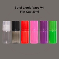 Botol Liquid Vape 30ml / Botol Chubby Flat Cap V4