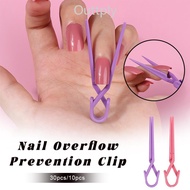 Outtply Portable Nail Oil Anti-Spill Clips Shaping Cross Shaping Tool Nail Art Positioning Clips Nai
