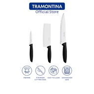 Tramontina Plenus 3 Piece Knife Set - Paring /Cook Knife/Cleaver