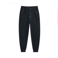 Autumn Men's Fashionable Open Line Casual Pants Straight Leg Pants Comfortable Stretch Overalls Trou
