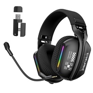 ONIKUMA GT808 2.4GHz/BT/Wired Wireless Gaming Headphones Headset With Microphone 5.3 Large Capacity 