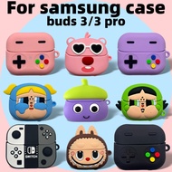 for Samsung Galaxy Buds3/buds 3 Pro Shockproof Headphone Case Cover Galaxy Buds 3 pro Shockproof Sil