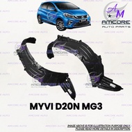 PERODUA MYVI D20N G3 MG3 - FENDER INNER COVER / FENDER SPLASH SEAL / SPLASH GUARD / DAUN PISANG / BA
