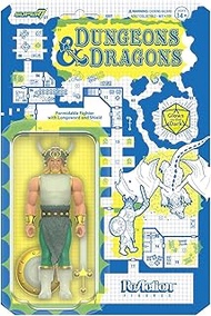 Super7 Dungeons and Dragons Formidable Fighter Glow Figure 3.75 Inch