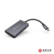 【亞果元素】CASA Hub A01m USB 3.1 Type−C 四合一多功能集線器 灰 _廠商直送
