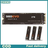 CHENJ 980EVO 2TB NGFF M2 2280 SATA ภายใน Solid State Drive ความเร็วเร็วประสิทธิภาพที่เสถียรสำหรับพีซ