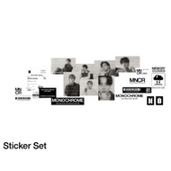 PREORDER) BTS POP-UP : MONOCHROME OFFICIAL MERCH STICKER SET