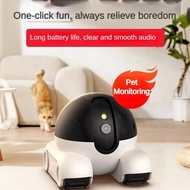 Pet Camera Monitor Wifi Pet CompanionToy Camera Cat Dog Smart Robot cam pet Security CCTV camera wit