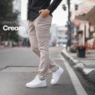 MEN'S LONG CHINO PANTS, SLIMFIT, DAILY, CASUAL, HOLIDAY, GUYS