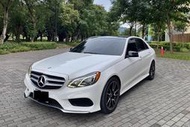 2014年 E350 AMG 4Matic 原鈑件 全景天窗 HK音響 雙魚智慧頭燈 全額貸