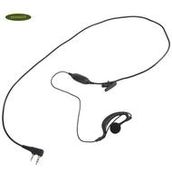 Security Earhanger Headset Earpiece Earphone for  Radio Black