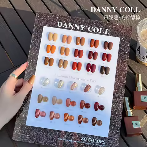 Danny coll 30 Colors Multicolor Nail Polish Set Gel Polish Set Easy Soak Off 15 ml Gel Polish Nail K