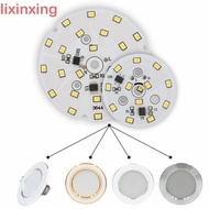 LIXINXING LED Downlight Chip 3W 5W 7W 9W 220V-240V Patch Lamp Plate Round Bulb Chip LED Chip