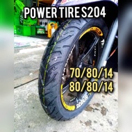 ㍿Power tire Heavy Duty S204 SIZE 14 (For Scooter)
