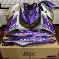 MAGIC BOY Y15ZR Y15 V2 EXCITER PURPLE / SILVER .ROYAL PURPLE BODY COVER SET (VIETNAM ORIGINAL LIMITE