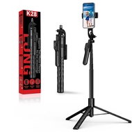 new Portable Wireless Selfie Stick Tripod Extendable Tripod Bluetooth Detachable Remote Control Comp