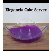 Tupperware Elegancia Cake Server (1)23.7cm(D) × 8.5cm(H)Retail Price S$24.00 .For Serving Centre sto