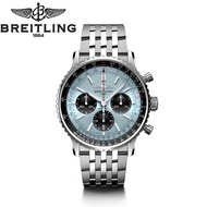 Men Watch Aviation Pilot Chronograph Watch 6-Pin Full-Function Casual Business Wristwatch
