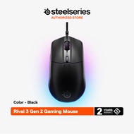 SteelSeries Rival 3 Gen 2 Gaming Mouse เม้าส์เกมมิ่ง 6 ปุ่ม 8500 DPI TrueMove Core Sensor