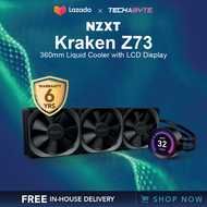 NZXT Kraken Z73 | LGA 1700 Compatible | 360mm CPU Liquid Cooler with LCD Display