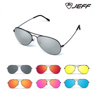 JEFF pilot sunglasses for Men and Women CR-39 Lens