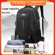 【Local Seller】Bag Outdoor Sport 85L Travel Hiking Backpack Large Capacit yunisex men backpack travel