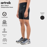Artrek Men's Comfortable Elastic Compression Shorts