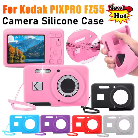 For KODAK PIXPRO FZ55 Camera Cover Soft Silicone Protective Case Camera Sleeve For KODAK PIXPRO FZ55