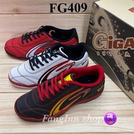 Giga FG 409  รองเท้าฟุตซอล (37-44)   สีดำ/แดง/ขาว