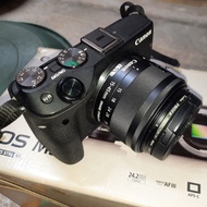 kamera canon eos m3 bekas lengkap