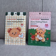馬來西亞 Yukazan butter bear acne healing patch 暗瘡貼 卡通暗瘡貼 可愛暗瘡貼