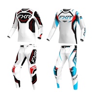 FXR 2026 Helium Edge Ice/Podium Relay MX Motocross Jersey and Pants Set motocross gear set racing su