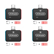 (LAWX) 4 x V5 Rcm Loader Auto Clip Jig Tool For Nintendo Switch Ns Console With Usb Cable Built In I