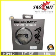 【hot sale】 Sagmit MTB Cogs Cassette Sprocket 9speed 11-42T/ 11-46T TI