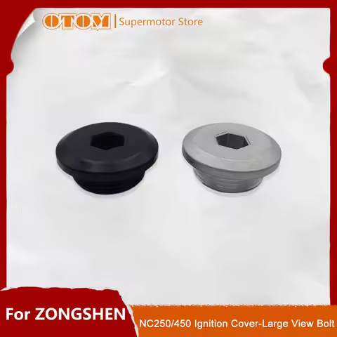 For ZONGSHEN ZS177MM ZS194MQ-2 Motorcycle Magneto Stator Ignition Cover View Hole Cap Crankcase Bolt