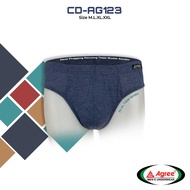 Agree AG123 3Pcs Men's Underwear M-XXL Comfortable