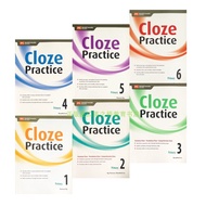[6เล่ม] Singapore Primary School English Cloze Practice: 1/2/3/4/5/6
