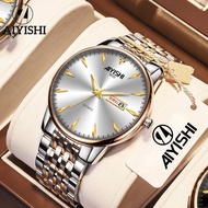 AIYISHI đồng hồ cho nam chính hãng đồng hồ thép không gỉ nam đồng hồ 2023 chống nước mới sáng sang t