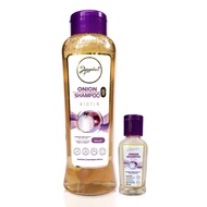 Kit Duo Onion Shampoo + Mini Travel Size | Promotes Hair Growth | Cleanses and Reduces Oiliness | Fo