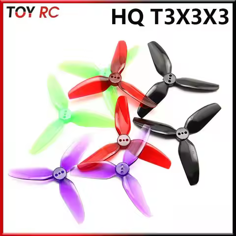 Hq Fpv Propellers 3 Blade 3x3x3 3030 3 Inch Cw Ccw Tri Blade Prop For Geprc Blackcat Cinelog Racing 