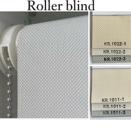 Roller Blind/ Tirai Gulung/ Penutup Jendela 100% Blackout ( Sharp Point )  Solar Screen (outdoor)