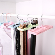 Closet Storage Rack Tie Belt Scarf Organizer Space Saver Rotating Hanger Holder