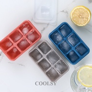 COOLSY Ice Cube Ice Box Frozen Mold Refrigerator Homemade Frozen Ice Box With Lid Silicone TikTok Hot Ice Cube