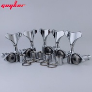 【Booming】 Guyker Bass Guitar Machine Chrome Heads Open Gear Chrome