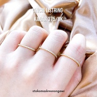 375 grade gold ring, 8k genuine gold