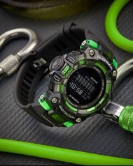 佐敦門市 現貨 100% 全新 Casio G-Shock 精英運動系列 G-SQUAD GBD-100SM-1 GBD-100SM GBD-100 運動風 熱賣 人氣 藍牙 Bluetooth 計步器 資料記錄 Black 黑色 green 綠色 碼錶 兩地時間 超輕 一年保養