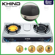 Khind Igs1516 Igs-1516 Infrared Double Burner Dapur Gas Stove Cooker Similar - [multiple options]