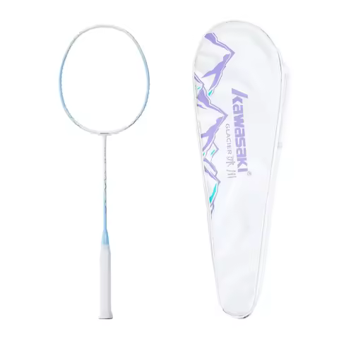 Kawasaki Badminton Racket 5U Super Light Aerofoil Frame All Carbon Fiber raquette badminton - Kawasa