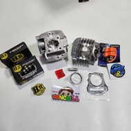 ชุด4ชิ้น เสื้อสูบ ลูก56 WAVE110i 2009-2018 + ฝาวาล์ว + แคม เฮงสุพรรณ + คอยด์หัวเทียน เต้าหู้8ริ้ว สี