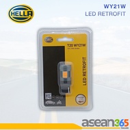 HELLA T20 Turn Signal Light Normal Flashing RETROFIT LED WY21W | Amber